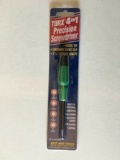 Torx 4 In 1 Precision Screwdriver 5 3/16" Long   T6, 7, 8, 9. With Pocket Clip.