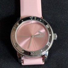 Women\'s Puma Bubble Gum S White Lilia Cat Logo Dial Silicone Band Watch 02 Puma womens watch - Gem main image 3