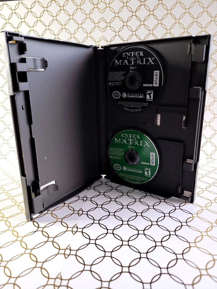 Enter the Matrix - Player's Choice (GameCube, 2003) CIB. NM Discs. Tested! - Image 4 of 4