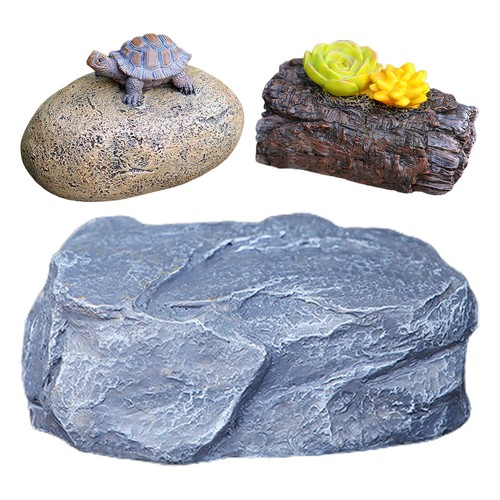 Outdoor Rock Hide A Key House Home Emergency Spare Key Car Holder Hider Safe