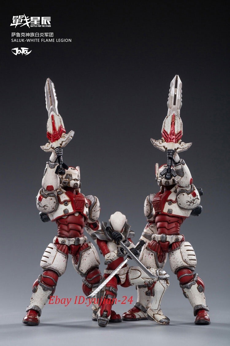 In Stock JOYTOY Battle for the Stars Saluk-White flame Legion 1/18