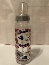 Vintage Playtex Cherubs Braves Reusable Baby Bottle