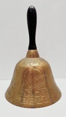 Rare Taco Bell Original Bell Ringer Handbell