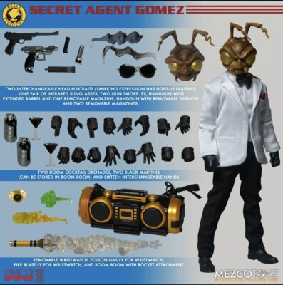 Mezco One 12 Collective Gomez Street Edition Action Figure for