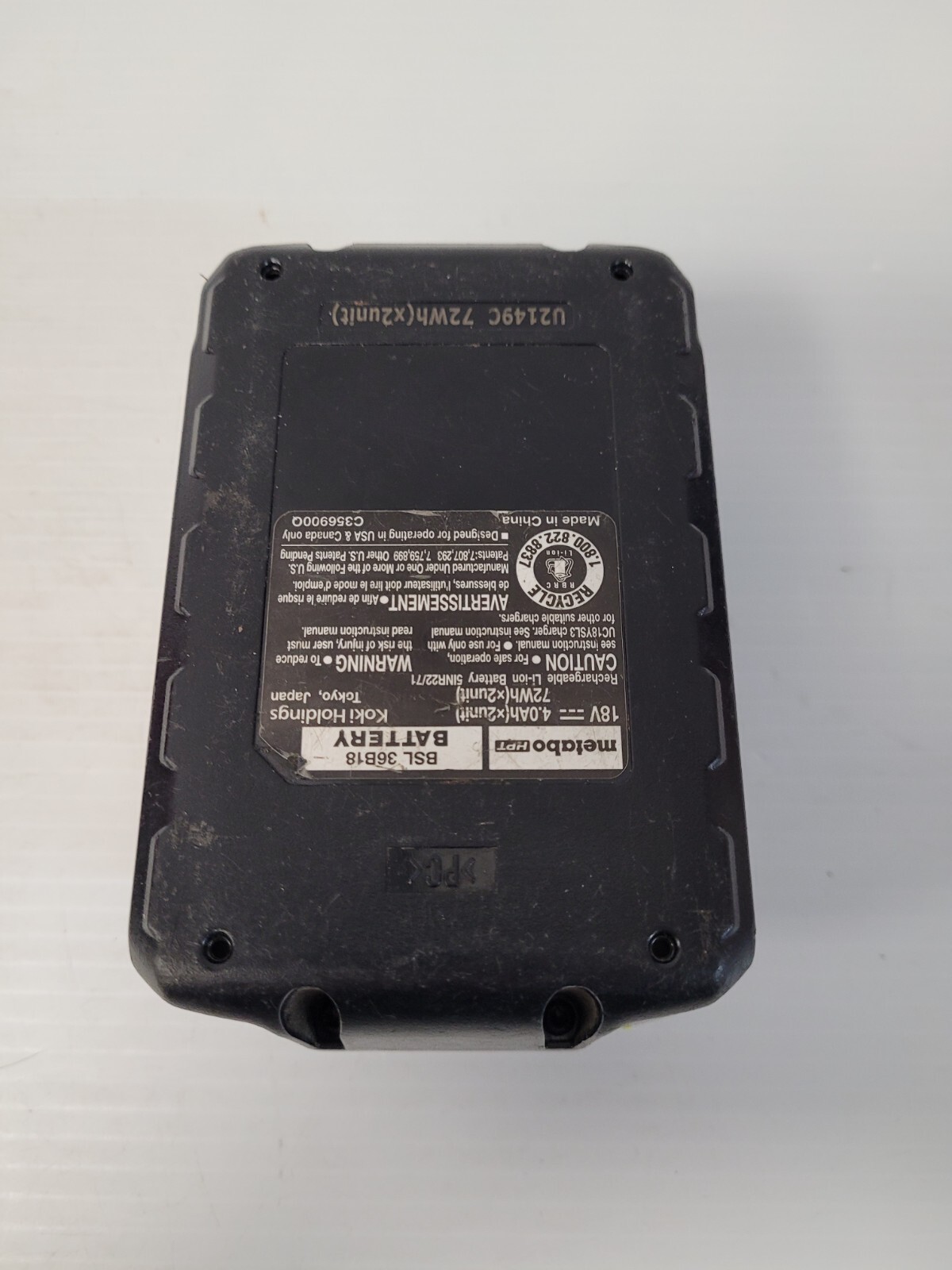 (N798481) Metabo NR1890DC Framing Nailer eBay