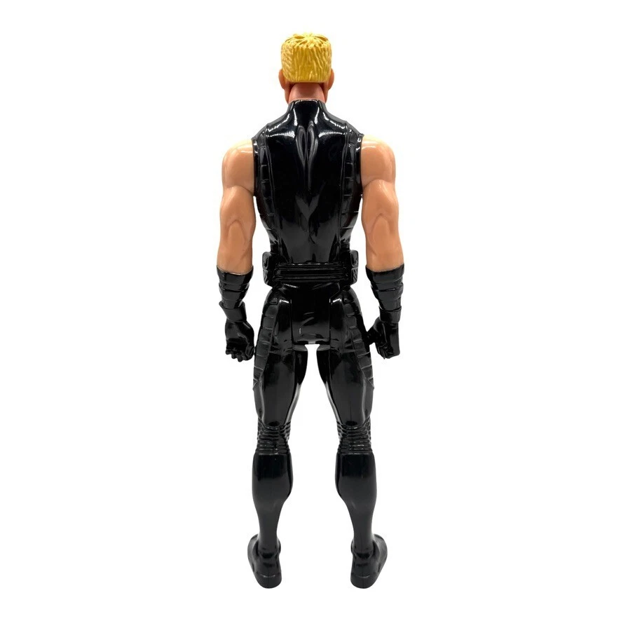 Figura de acción Hawkeye 12 pulgadas Marvel Avengers Assemble Purple Titan Hero 2014 Foto 3 de 4