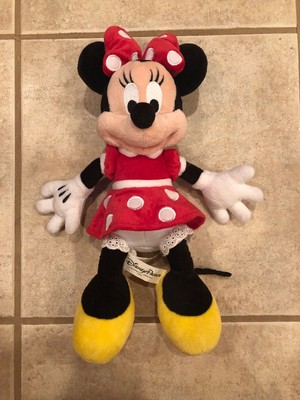 Disney Collectibles New Disney Girl Collection Minnie Mouse Sleeping Soft Plush Doll Body Pillow ...