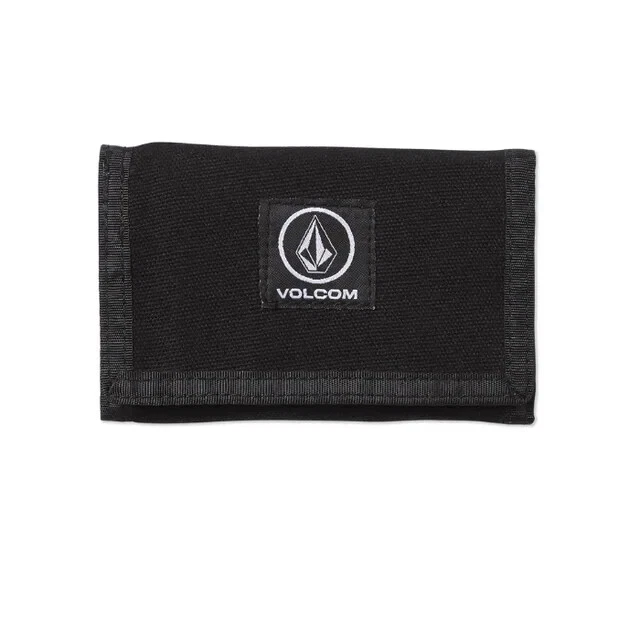 Volcom Men's Stone Trifold Wallet, Black - NEW! - Image 2 of 3