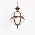 ANTIQUE OLD VINTAGE ART DECO FIXTURE CEILING BRASS HANGING LIGHT MILK GLASS LAMP