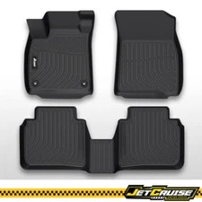 Fits 23-25 Honda Accord 3D Molded Floor Mats Front Rear All Weather Carpet TPE