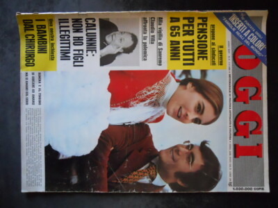HEUTE Nr. 6 1969 Romina Power Jan Palach Mina Mazzini Inserto I Savoia [LOTM]