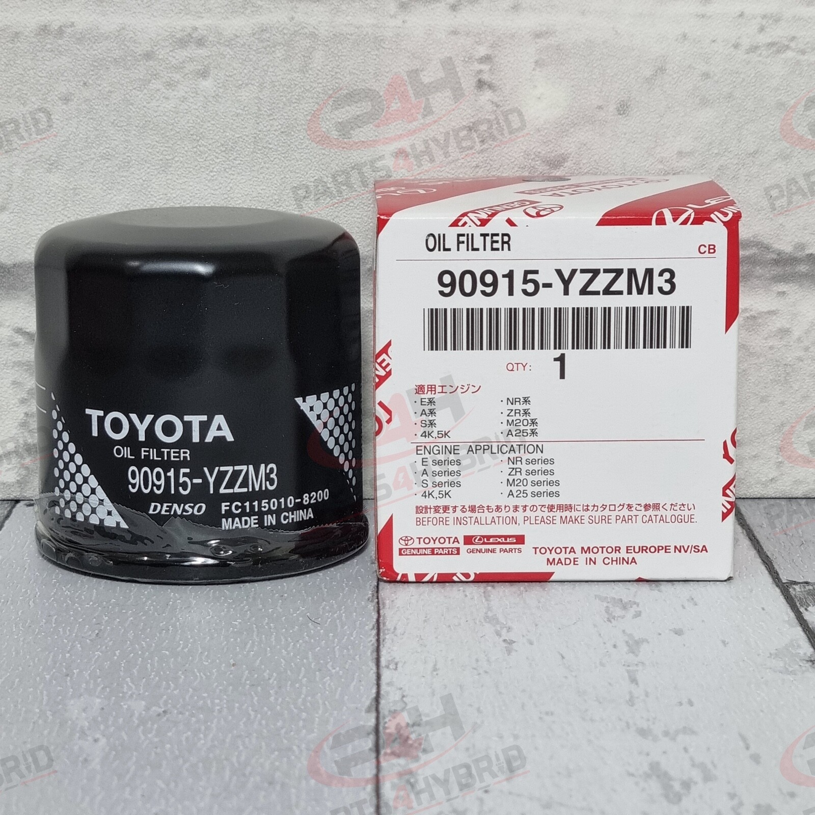 Prius Service Kit 1.5L 2003-2009 NHW20 Genuine Toyota 0W20 Oil & All Filter - Image 4