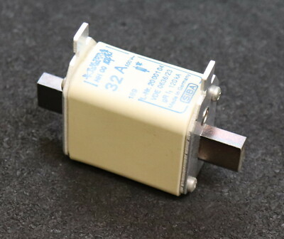 SIBA 4 Stk Sicherungseinsatz 32A 500VAC Typ 00-32A-AR-500V Gr.00 Nr. 200010.32