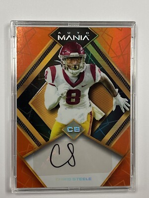 2022 Wild Card Auto Mania #AM-D59 Chris Steele Auto