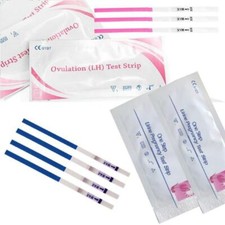 10/20/50/100 Pregnancy Test STRIP  Ovulation Test STRIP Women Home Urine Test