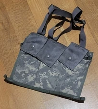 NEW 6 Magazine Bandoleer Pouch, MOLLE II, Mag Army ACU Digital, 6 Mag Pouch NEW