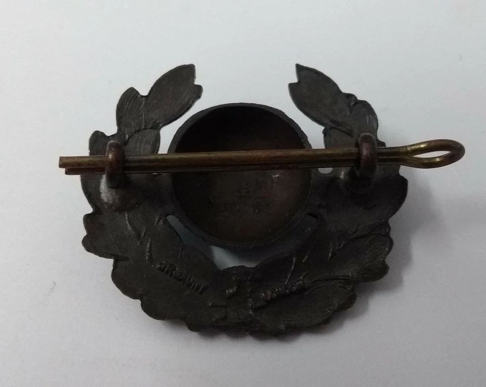 Genuine British Royal Marines RM Bronze Colour Beret Globe Badge - NEW RM2X - Image 3 of 3