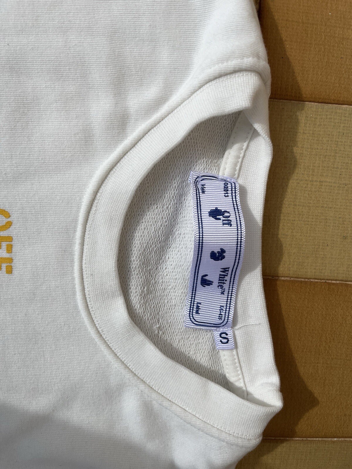 OFF WHITE X NIKE Felpa Off White nuova