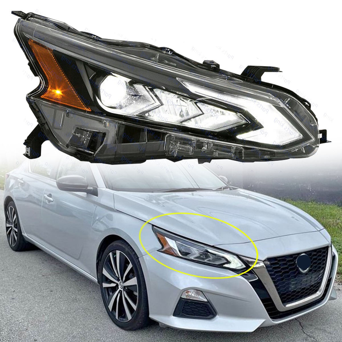 パーツ BH altimate 27.5 XL Amazon.com: GRAND ORANGE Front Bumper Brackets Compatible