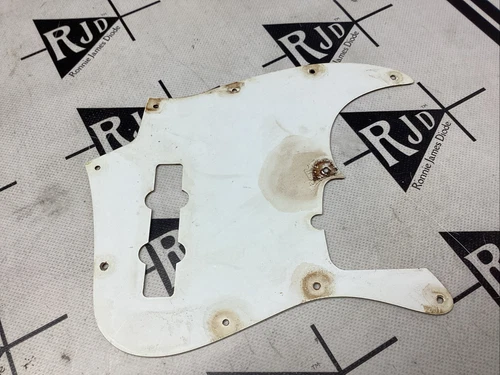 80’s Fender Jazz Bass Pick Guard Pickguard Plate 3 Ply - Picture 2 of 2