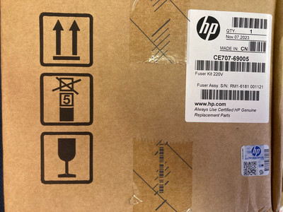 NEU VERSIEGELTE VERPACKUNG HP CE707-69005/CE707-67913/RM1-6181 FUSER KIT M750 CP5525