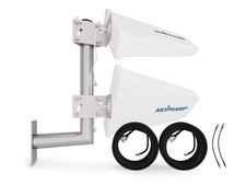 MIMO 2x2 External 4G LTE/5G Log Periodic Antenna 698-3800 MHz 10dBi Works