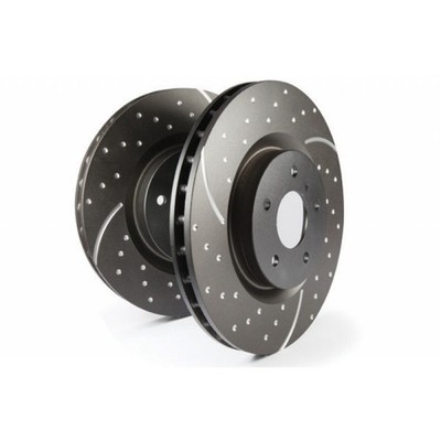 EBC For Volkswagen Golf 2005-2014 Rear Brake Rotor GD Sport 2.5L- Set of Two