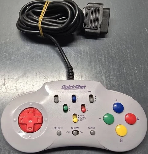 SNES Quickshot Controller For Professional Players Super Nintendo Vintage