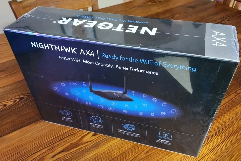 NETGEAR Nighthawk AX3000 (RAX35) WiFi 6 Router – Dual Band AX4 4-Stream Gigabit - Image 4 of 4