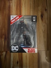 McFarlane Toys DC - Black Manta w Aquaman Comic  DC Page Punchers  Action Figure