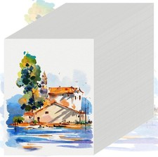 30 /90 Sheets Watercolor Paper 8.5 x 11, Cold Press x 11 IN, 30