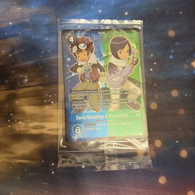 New Awakening Davis Motomiya & Ken Ichijo Alternative Alt Art BT8-088 R VERSIEGELT 
