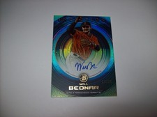 Will Bednar 2022 Bowman Inception Auto Blue #19/99 Giants Rookie Free Shipping