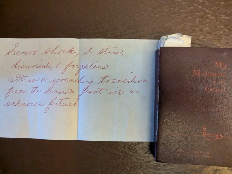 Arch Bishop Fulton Sheen Special Owned Prayer Book And Handwritten Note 