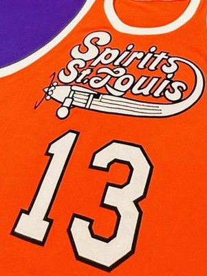 Authentic Moses Malone #13 Mitchell & Ness 1985-1976 St Louis