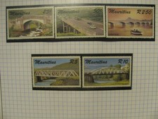 Mauritius 1987 Bridges