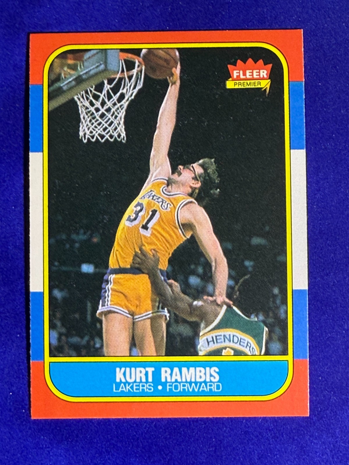 🔥 1986-87 Fleer - KURT RAMBIS #89 *NR-MINT*
