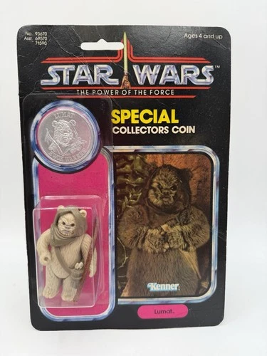 Lumat Ewok  POTF 92 Back Kenner / Lili Ledy 1984 - Mexico