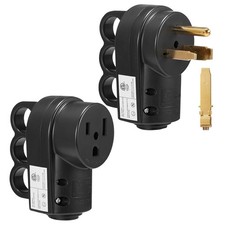 NEMA 6-50 Welder Plug  Connector Set, 50 Amp 3-Prong 250 Volt Heavy Duty 2-In-1