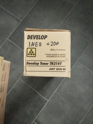 Develop Ineo 200 Drucker Toner Yellow Gelb  TN214Y A0D72D3000 NEU und OVP