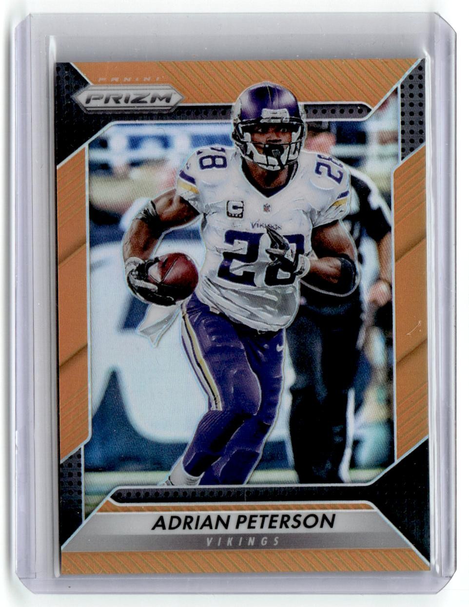 2016 Panini Prizm #159 Adrian Peterson Orange #/299