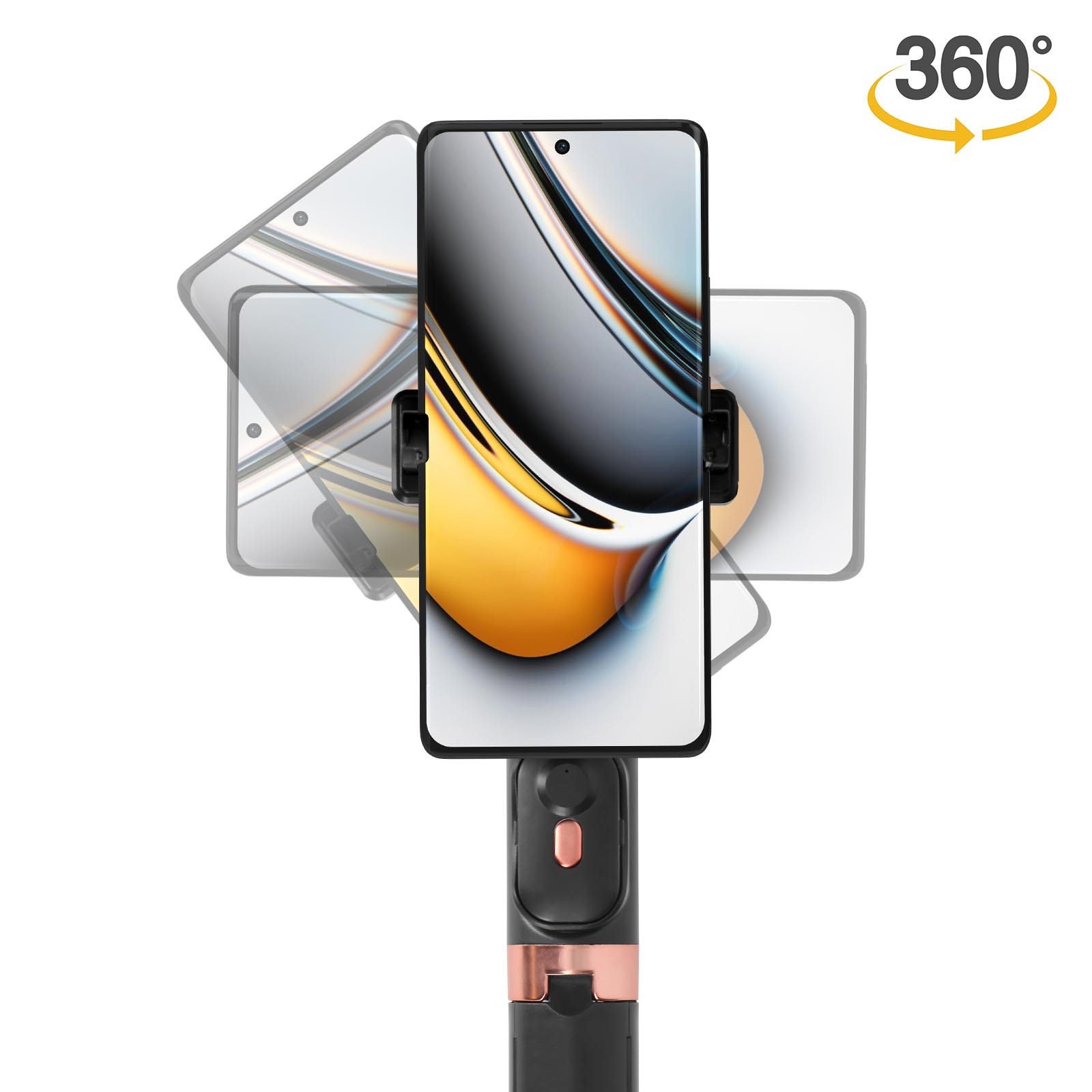 Perche à selfie noire Avizar avec télécommande Bluetooth rétractable - 4