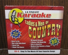 KARAOKE CD Ultimate Karaoke Ladies Men Of Country CD G NEW SEALED