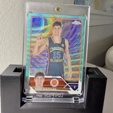 Reed Sheppard 2023 Topps Chrome McDonald’s All American Refractor /199 RC #70