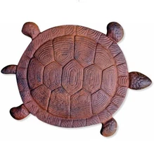 Turtle Stepping Stone-Cast Iron-13" long