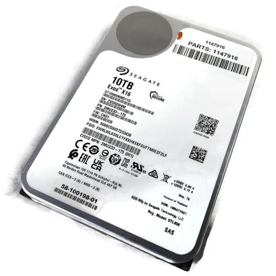 Seagate Exos X16 10TB ST10000NM011G 3.5" SAS 12Gbps 7.2K HDD Hard Drive - Image 1 of 4