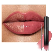 evpct Light Pink Shiny Glossy Longwear No-Budge Liquid Lip Color Lipstick Mak...