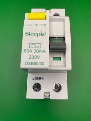 Steeple DSB80/30 80A 30mA RCD