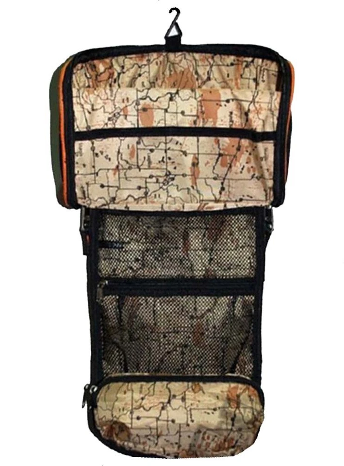 Harley-Davidson Bar & Shield Fabric Toiletry Bag - Black 99610 - Image 2 of 2