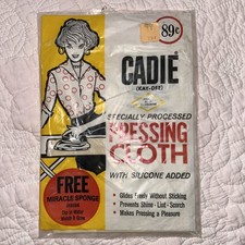 Cadie Ściereczka do prasowania Dodatek silikonu zapobiega połysku Lint Scorch 28x11 w latach 60.